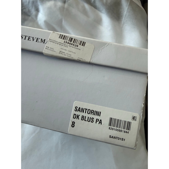 NWT Women’s STEVE MADDEN SANTORINI SANDAL DARK BLUSH PATENT size 8 - Picture 10 of 11